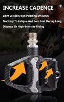 RACEWORK Plataforma De Bicicleta SPD De Fibra De Carbono Con Bloqueo Automático Tamaño 100x90mm Para Ciclismo De Carretera - details 4