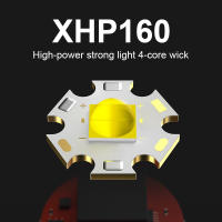 Linterna De Buceo Profesional Recargable XHP160 2023 Lámpara Submarina IPX8 100m Luz De Diversión Con Baterías 18650 26650 - details 5