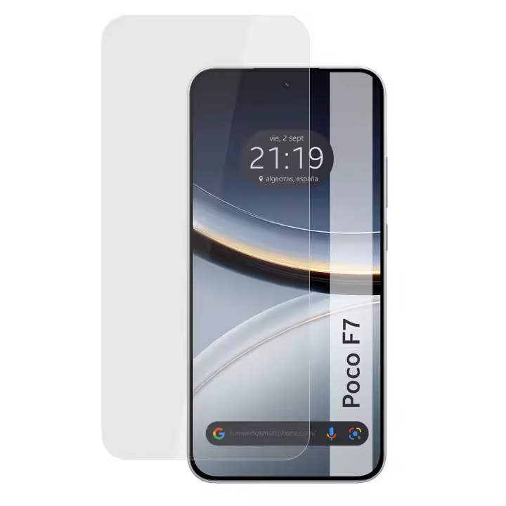Protector Cristal Templado para Xiaomi Poco F7 5G Vidrio - 1