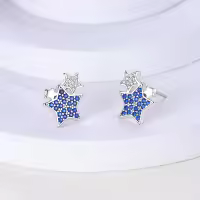 Pendientes De Aro De Plata 925 Para Mujer Con Zirconia Joyería De Moda Regalo Original Eardrop Pendientes Metálicos Tipo Aro - details 41