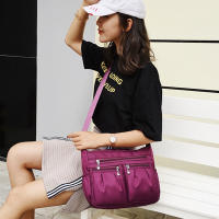Bolso cruzado de nailon para mujer, bandolera de gran capacidad con múltiples bolsillos, para ir de compras, de viaje, de ocio - details 7
