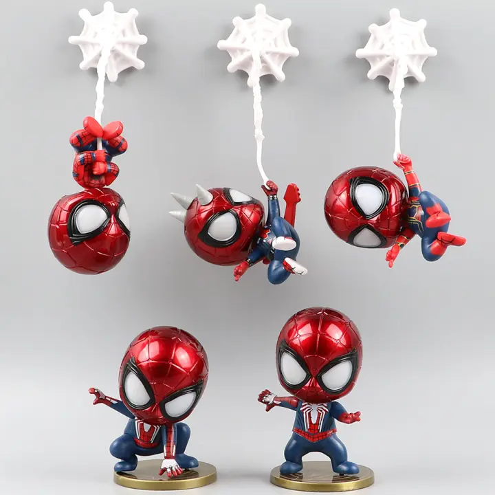 Figura De Acción De Superhéroes Anime Spiderman Muñeco De PVC Modelo Para Niños Juguete De Mesa Regalo De Navidad - 1