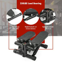 Stepper de Fitness para Entrenamiento en Casa | Stepper de Bajo Impacto con Bandas de Resistencia o Manillar | Ejercicio de Cuerpo Completo en Casa o Gym | Entrenamiento Cardio y Tonificación Muscular - details 4