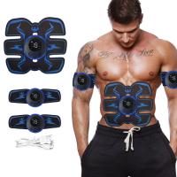 Estimulador Muscular EMS Recargable Por USB Trainer De Fitness Inteligente Dispositivo De Adelgazamiento Y Entrenamiento Abdominal Sin Cable - details 0