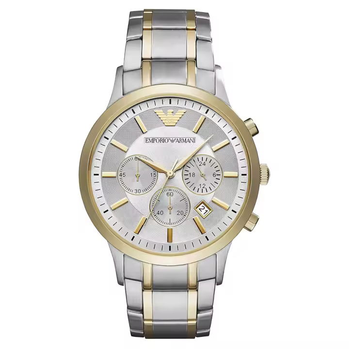 Emporio Armani Reloj hombre AR11076, Incluye Caja Original, Diámetro: 43MM - 1