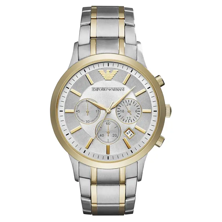 Emporio Armani Reloj hombre AR11076, Incluye Caja Original, Diámetro: 43MM - 1
