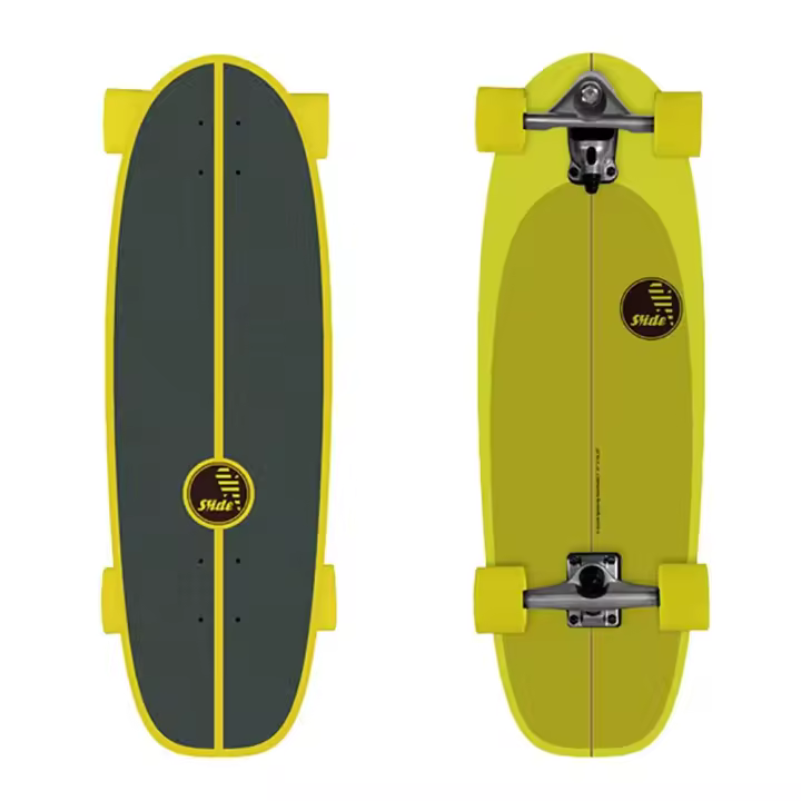 Skateboard Surfskates Slide Surfskate Gussie Spoon 31´´ Amarillo - 1