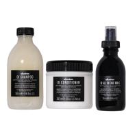 Davines Kit OI Rutina Capilar Cabello Suave y Brillante | Champú 280ml + Acondicionador 250ml + All in One Milk 135ml - details 0