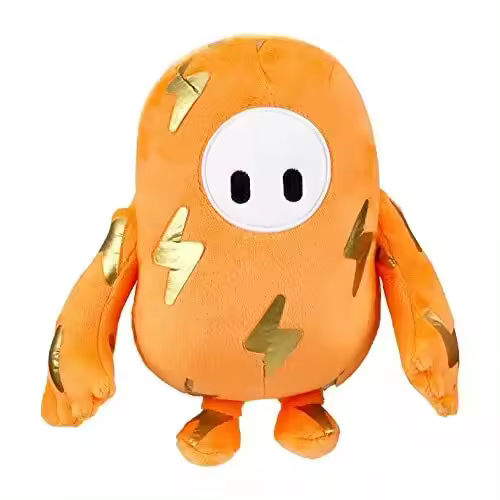 FALLS GUYS - Peluches realistas y coleccionables - Suave y blandito - Lleva tu peluche Fall Guys contigo a cualquier lugar que vayas - Material de alta calidad - Recomendado para mayores de 3 años - 1