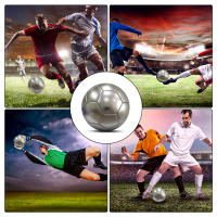 Bola De Fútbol Oficial Tamaño 5 PVC Dorada Y Plateada Para Entrenamiento De Equipo Juego Al Aire Libre Match - details 15