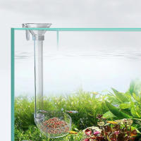 Juego De Alimentador Para Acuario Tubo Transparente De Gran Capacidad Multifuncional Dispensador De Alimento Para Peces Y Camarones - details 3