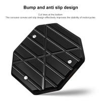 Patin De Apoyo Para Motocicleta Universal De Aluminio Y Plástico Resistente Para Suelo Caliente Hierba Tierra Garage - details 1