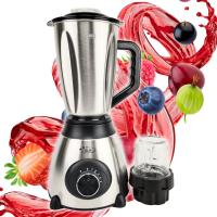 Licuadora 1000W  – Vaso de Acero Inoxidable 1.5L, 5 Velocidades y Función Pulso – Vaso de molinillo de vidrio - details 2