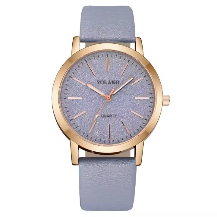 Reloj De Lujo Para Mujer Marca Moda Casual Cuero Acero Inoxidable Cuarzo Estilo Femenino Reloj De Pulsera Montre Femme Reloj Mujer - 1
