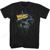 Camiseta Back to the Future Para Hombres Y Mujeres Estampado Gráfico Moda Hip Hop Ropa De Calle Manga Corta Talla Grande Unisex - details 10