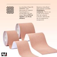 AD. ADRANTE. AD. ADRANTE Cinta Adhesiva Pecho Boop Tape 5m X 5cm Y 5m X 7,5cm - details 4