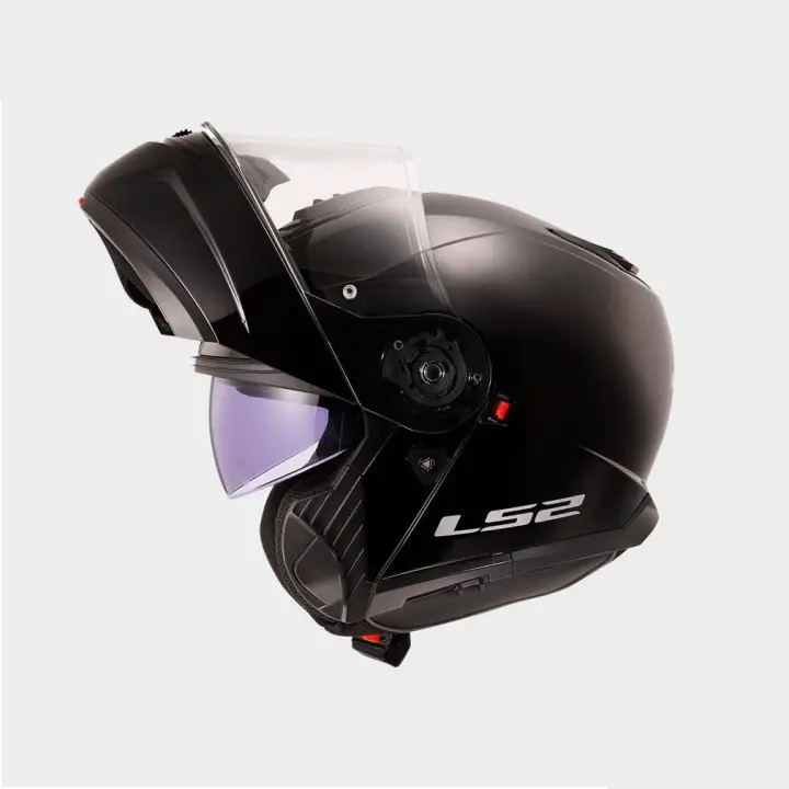 Casco Modular LS2 Strobe II KPA 2206 Negro Mate - 1