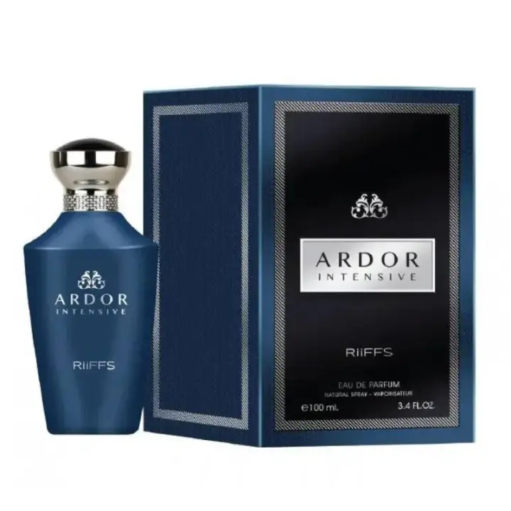 Perfume árabe Riiffs Ardor Intensive edp 100ml UNISEX, Fragancia femenina y masculina 100ml,Colonia de mujer y de hombre oriental, C - 1