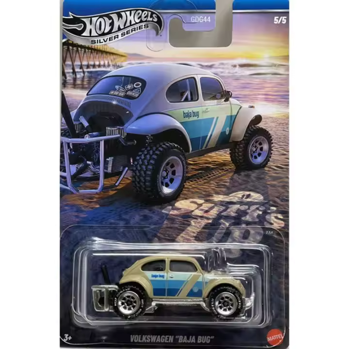 Hot Wheels Semi Premium Surf's Up Volkswagen "Baja Bug" 5/5 - 1