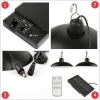 Lámpara Solar De Pendentivo Impermeable Para Exterior E Interior Con 60 LED Y Interruptor De Cuerda Iluminación Para Jardín Y Fosa - details 9