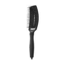 Olivia Garden Double  Pin es un cepillo profesional con doble cerda de nylon dispuesta en V que te permitirá desenredar de forma eficaz y suave el cabello mojado  Está indicado tanto para cabellos cortos como largos y su diseño exclusivo, sistema de - details 1