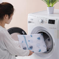 Juego De 6 Bolsas De Lencería Con Estampados Lindos Malla Fina Para Proteger Ropa Moderno Estilo Poliéster Origien China Continental - details 10
