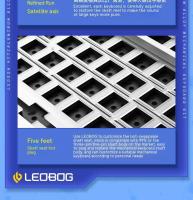 TECLADO MECÁNICO GAMING LEOBOG Hi75C pro Con Aluminio Y Teclas De Intercambio Calor Cableado RGB Personalizable Para Jugador Con Gaskets - details 45