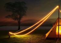 Lámpara De Cordón LED Para Acampar Luz Nocturna Antigolpes De Viento Para Carpa Accesorio Exterior Resistente Al Viento - details 2