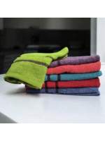 MAXHOME - Pack de 6 paños de cocina 100% algodón rizo 50×50 cm – trapos suaves y absorbentes con bordado decorativo – colores surtidos y diseño aleatorio – ideales para limpieza, secado y decoración de cocina - details 4