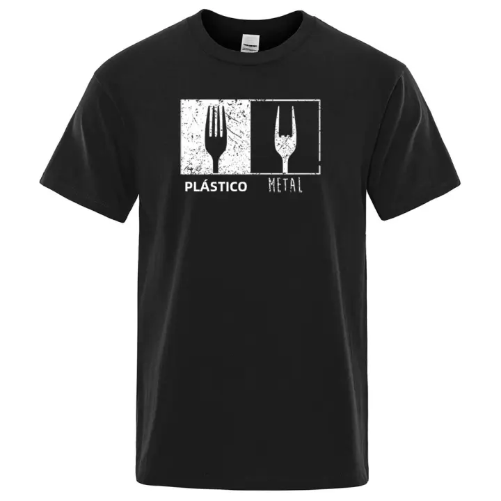 Camiseta Casual Para Hombre Estilo Oversize Con Patrón De Objetos Diarios Cuello Redondo Manga Corta Transpirable Para Todas Las Estaciones - 1