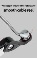 Reel De Pesca LINNHUE LR1500 2500 1000-4000 Con Engranaje Doble Y Embozo Profundo Y Suave Metal Accesorio De Pesca - details 9