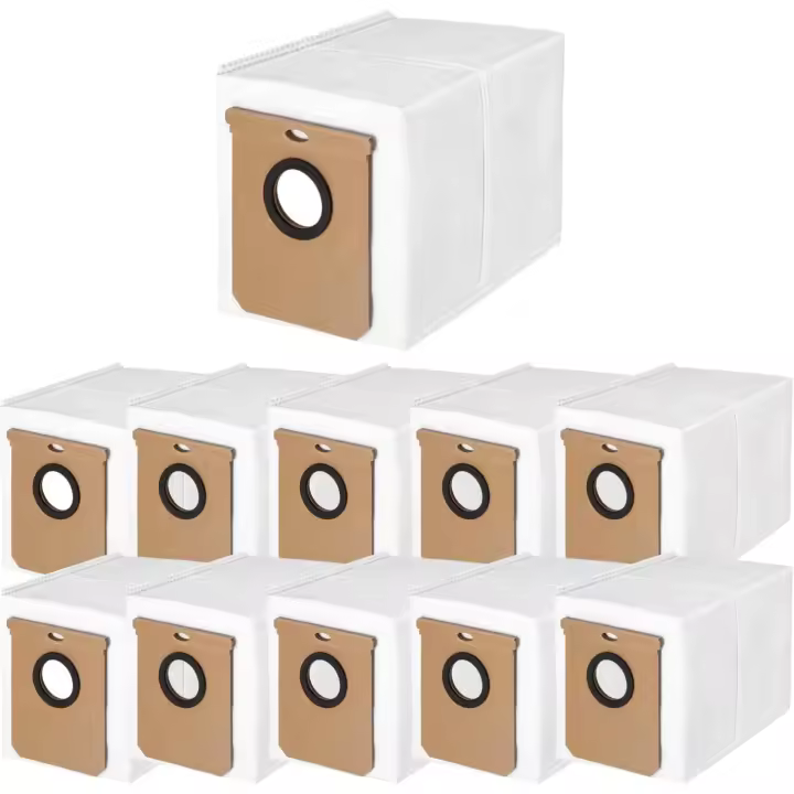 Roboparts® Recambios 10 bolsas vaciado compatibles con robot aspirador Cecotec Conga 7490 Ultimate / 8490 Ultimate - 1