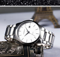 Reloj De Pulsera Masculino CURREN De Moda Simple Con Correa De Acero Inoxidable Resistente Al Agua Calendario Y Estilo De Negocios - details 12