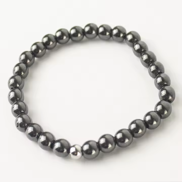AuraViva - Pulsera de Hematita Natural | Equilibrio Energético y Protección | Unisex - Diseño Elegante y Minimalista - 1