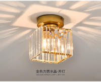 Lámpara De Techo Moderna Nórdica Con Cristal Para Decoración Del Hogar Y Restaurante Iluminación Para Pasillo Y Escalera Estilo Minimalista - details 10