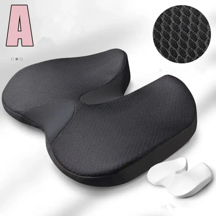 Cojín Ortopédico De Memoria Antideslizante Para Prostate Alivio De Dolor Lumbar Cojín De Esqueleto Cómodo Para Silla Y Coche - 1