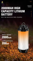 Linterna De Camping Recargable 3000mAh 38-KT Luz LED Miniatura Para Exteriores Y Tiendas De Campaña Fuerte Y Portátil - details 7