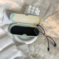 Estuche Portátil Para Gafas De Sol Y Miopía En Color Crema Caja De Almacenamiento De Ópticas Para Viajes Estilo Simple Unisex - details 3