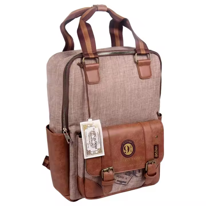 Mochila Harry Potter Casual-Licencia Oficial Warner Bros para Hombre, Multicolor, Grande - 1