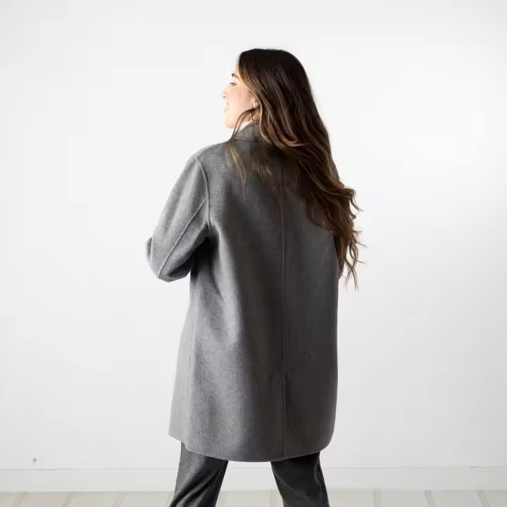 Yerse - 41602_033 – Abrigo Midi 60% Lana - Mujer - 1