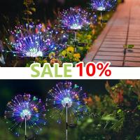 Lámpara De Jardín Solar LED Con Efecto De Fuego Decoración De Paisaje Exterior Fuente De Energía Solar Incluye Palillo De Instalación - details 2