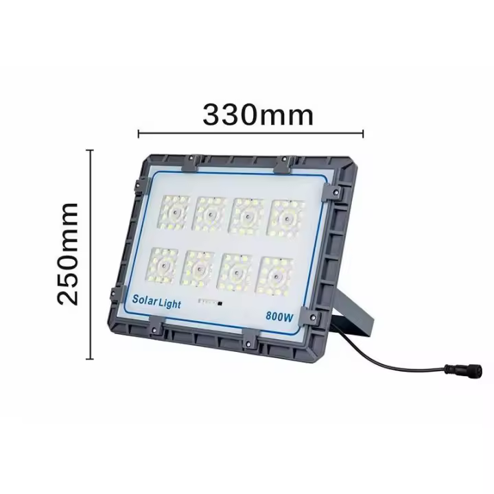 LEDBOX Proyector LED SOLAR Street CCT 200W 3,2V - 15000mAH, Blanco dual. Iluminación exterior LED, Proyectores led - 1