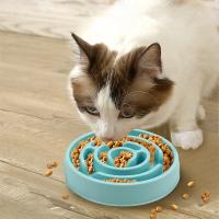 Tazón Lento Para Alimentos Para Mascotas Adecuado Para Gatos Y Perros Fácil De Limpiar Y Muy Duradero Material De Plástico - details 4
