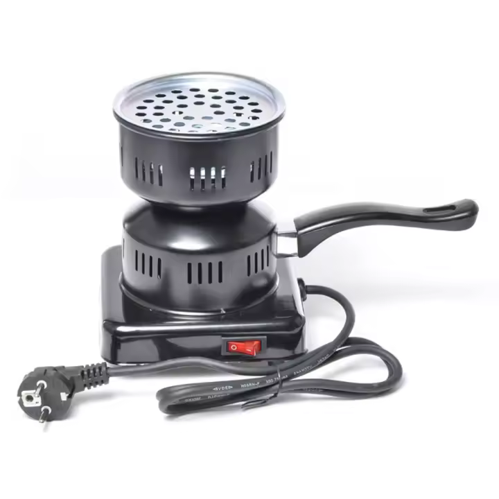 Estufa Eléctrica Para Carbón De Mesa Calentador De Leña Para Shisha Hookah Estufa Portátil Desmontable Para BBQ Y Fiestas - 1