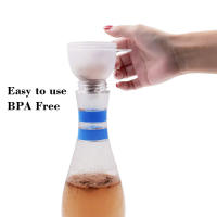 Funel De Proteína De 2 Capas Portátil Para Botella De Agua Y Proteína Sin BPA Compatible Con Botellas De Gimnasio - details 3