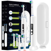 Cepillo De Dientes Eléctrico Inalámbrico Con Rotación Inteligente Recargable Compatible Con Cabezas De Repuesto Oral B 4 Modos De Limpieza Profunda Y Suave Timer Incluye Estuche De Viaje - details 0