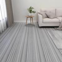 vidaXL Lamas para suelo autoadhesivas 55 uds PVC 5,11 m² en color Gris y madera/marrón oscuro y gris/Gris claro y blanco y más - details 5