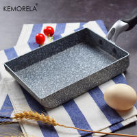 Sartén De Huevo Negro Antideslizante Japonesa De Piedra Médica Para Tamagoyaki Omelette Sartén Para Pescado Y Pan Apta Para Fogón - details 3