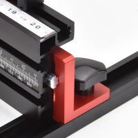 T-Track Stop De Aluminio Para Carpintería Herramienta De Trabajo Con Ranura Miter Faja Locator Chute Para DIY Mesas De Trabajo - details 3