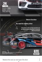 Modelo De Coche BMW M8 De Aleación 1:32 Con Sonido Y Luz Vehículo De Retroceso Para Decoración Juguete Educativo Para Niños - details 7